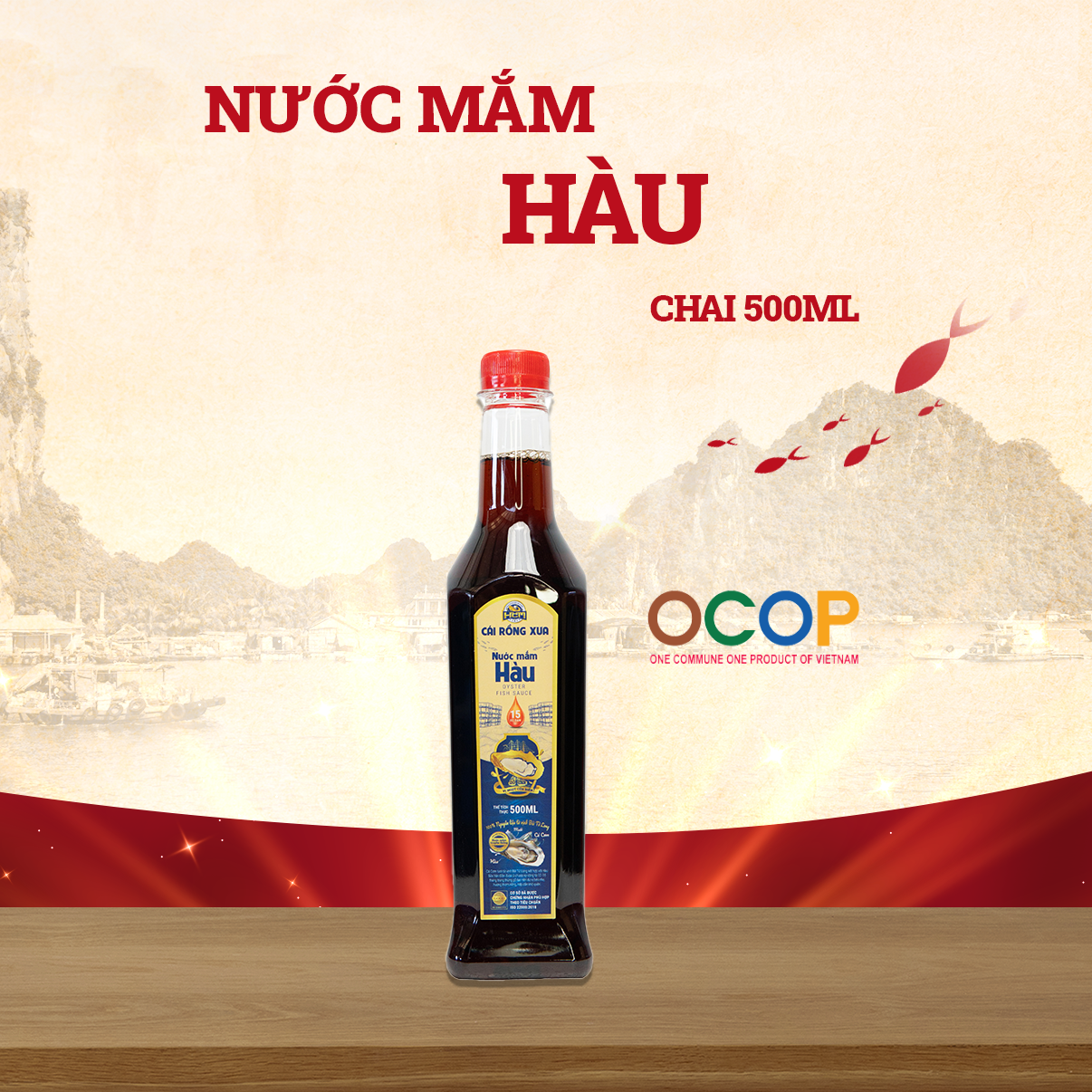 Nước Mắm hàu 15 Độ Đạm